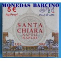 2010 - ITALIA - 5 EUROS -  SANTA CHIARA - NAPOLES