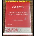 LIBRO - CORPVS - LAS MONEDAS HISPANICAS - VILLARONGA - CATALOGO