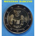 2017 - MALTA - 2 EUROS - NINOS Y PALOMA DE LA PAZ