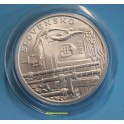 2013 - ESLOVAQUIA -10 EUROS- JOZEF KAROL - PLATA-monedasbarcino.com
