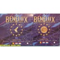2012 - BELGICA - LUXEMBURGO - HOLANDA - BENELUX - EUROS- BLISTER- EUROSET