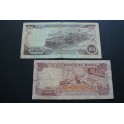 1970 MARRUECOS -MOROCCO-10-100 DIRHAMS - 2BILLETES -BANKNOTE