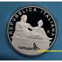 2009 - ITALIA - 5 EUROS -  NATACION -PLATA