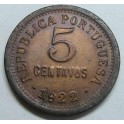 1922 - 5 CENTAVOS - REPUBLICA PORTUGUESA