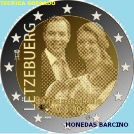 2020 - PRINCIPE CHARLES - 2 EUROS - LUXEMBURGO -GOFRADO 2020 - PRINCIPE CHARLES - 2 EUROS - LUXEMBURGO -GOFRADO