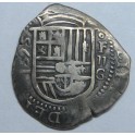 1595 - FELIPE II - 2 REALES - GRANADA - PLATA