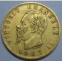 1863 - 20 LIRE - VITTORIO EMANUELE II - ITALY