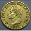 1827 20 lire   Carlo Felice - Sardinia - Cerdeña