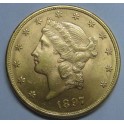 1897 - 20 DOLLARS - LIBERTY HEAD - USA