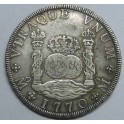 1770 - MEXICO - 8 REALES- CARLOS III -ESPAÑA