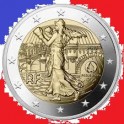 2022 - PARIS 2024 - 2 EUROS-FRANCIA -COINCARD