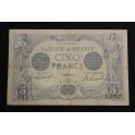 1915 - 5 FRANCS - BLUE - FRANCIA - FRANCE - LEO
