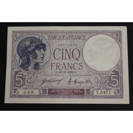 1920 - 5 FRANCS - VIOLET - FRANCIA - FRANCE 