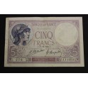 1922 - 5 FRANCS - VIOLET - FRANCIA - FRANCE 