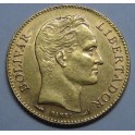 1910 -  VENEZUELA - 20 BOLIVARES - SIMON BOLIVAR