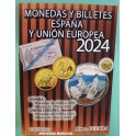 2024-LIBRO-MONEDAS- BILLETES - ESPAÑA - EUROPA -GUERRA
