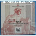 2012- ITALIA -  EUROS - PLATA- CAPILLA SISTINA-MONEDAS BARCINO