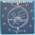 2009 - ITALIA -  EUROS - BLISTER- X ANIVERSARIO-MONEDAS BARCINO