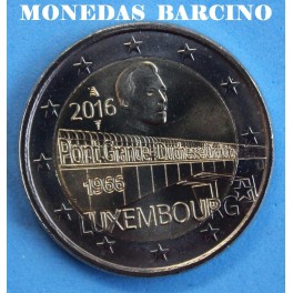 2016 - LUXEMBURGO - 2 EUROS - PUENTE