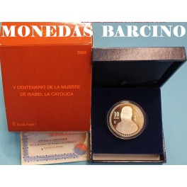 2004 - 10 EUROS - ISABEL -  JUAN CARLOS I