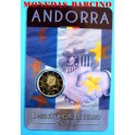 2015 - ANDORRA - 2 EURO - COINCAR -  ACUERDO ADUANA