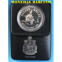 1975 CANADA - 1 DOLLAR - CALGARY - CABALLO