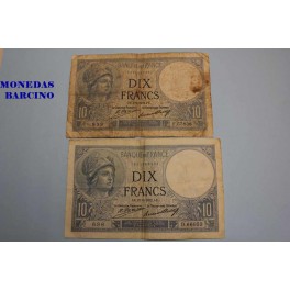 1931- 1932-  FRANCIA - 500  FRANCOS -  BILLETE - BANKNOTE