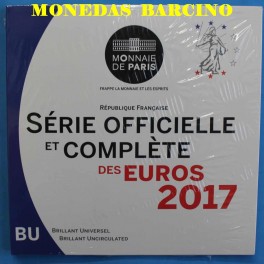 2017 - FRANCIA -  EUROS - BLISTER COLEECION PARIS