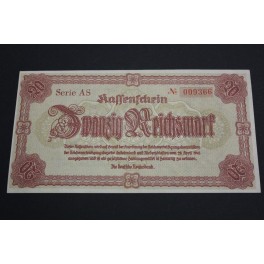 1945- ALEMANIA -GERMANY- REICHSMARK - BILLETE - BANKNOTE