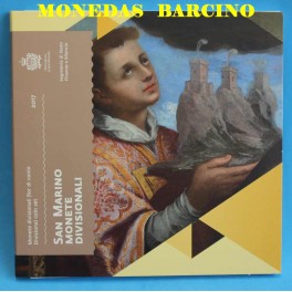 2017 - SAN MARINO -COLECCION  EUROS - BLISTER NUEVO DISE&Ntilde;O