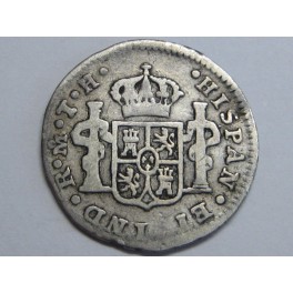 1809 - FERNANDO VII - 1/2 REAL - MEXICO