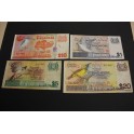 1979 - SINGAPUR- SINGAPORE -1-5-10-20 DOLLARS -4  BILLETE - BANKNOTE