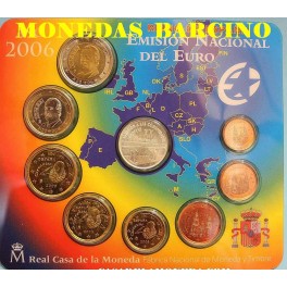 2006 - EUROS - ESPAÑA -CARTERA - OFICIAL-XX Anv.