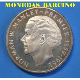 1975 - JAMAICA - 5 DOLARES - NORMAN MANLEY