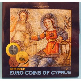 2013 - CHIPRE - EUROS - BLISTER-EURO COINS OF CYPRUS