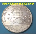 2008 - 12 EUROS -  PLANETA TIERRA- ESPAÑA