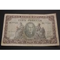 1940 - ESPAÑA - 100  PESETAS - COLON - MADRID - BILLETE - BANKNOTE