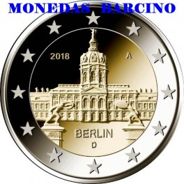 2018-  ALEMANIA - 2 EUROS - PALACIO  CHARLOTTENBURG - DEUTSCHLAND - BERLIN