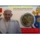 2018 -  VATICANO -  50 CENTIMOS -COINCARD 9 - FRANCISCO - COINCAR 9