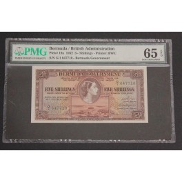 1952-bermuda-government-british-5-shillings