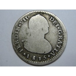 1815 - FERNANDO VII - 1 REAL - SANTIAGO CHILE - ESPAÑA