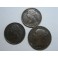 1839 1860 1861 Gran Bretaña Farthing victoria británica de Cobre Lote 3 monedas