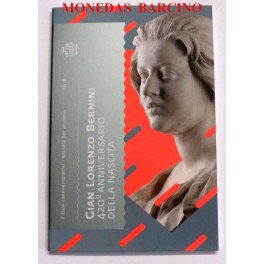 2018 - SAN MARINO - 2 EUROS - GIAN LORENZO BERNINI - BLISTER