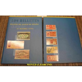 BILLETES DE ESPAÑA-LIBRO - CATALOGO DE BILLETES DE ESPAÑA- BANCO DE ESPAÑA - GUERRA CIVIL