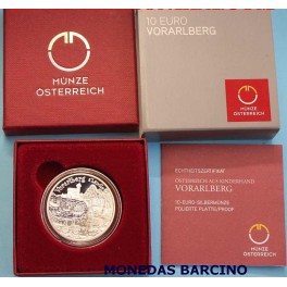 2013 AUSTRIA -10  EUROS - VORARLBERG