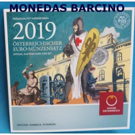 2019 - AUSTRIA - EUROS - COIN SET -COLECCION 8 MONEDAS EN  BLISTER - MUNZE OSTERREICH