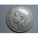 1897 - ALFONSO XIII - 1 PESO - ISLAS FILIPINAS - ESPA&Ntilde;A