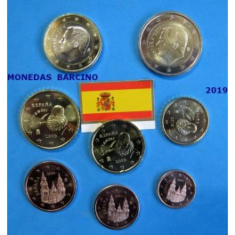 2019 -ESPAÑA -  EUROS - COLECCION DE EUROS  - FELIPE VI 
