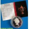 1991 - NUEVA ZELANDA - 5 DOLLARS - COPA MUNDO DE RUGBY - PLATA-monedasbarcino.com