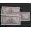 1962- 75- CHILE- 1 ESCUDO - 3 BILLETES 